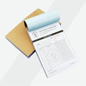 A4 Single Color Bill Books (Min. Qty. - 5 Books)