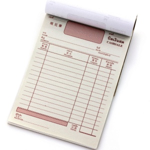 A5 Single Color Bill Books (Min. Qty. - 5 Books)